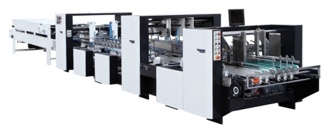 เครื่องปะกล่องลูกฟูกอัตโนมัติ