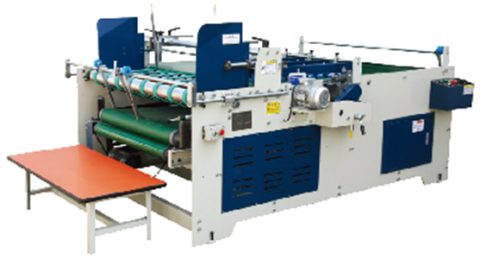 เครื่องปะกล่องลูกฟูกป้อนมือ